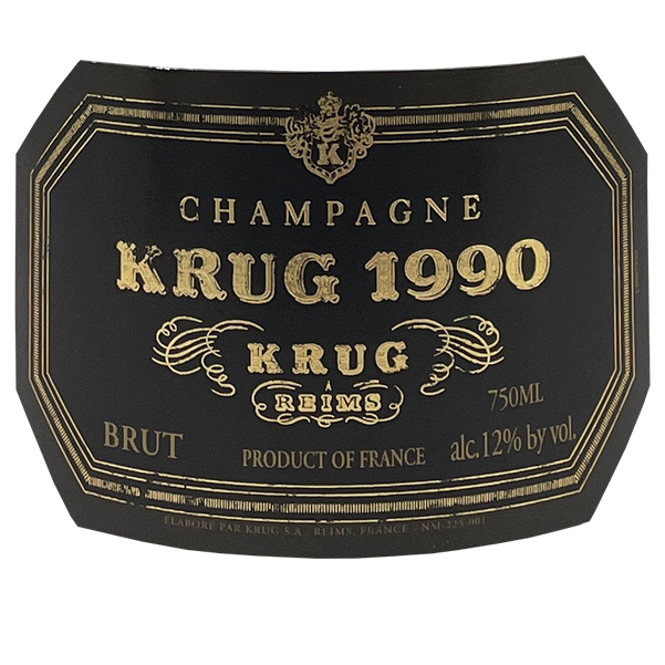 1990 Krug Brut Vintage